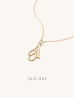 Entwine Signature: Two Initials Necklace