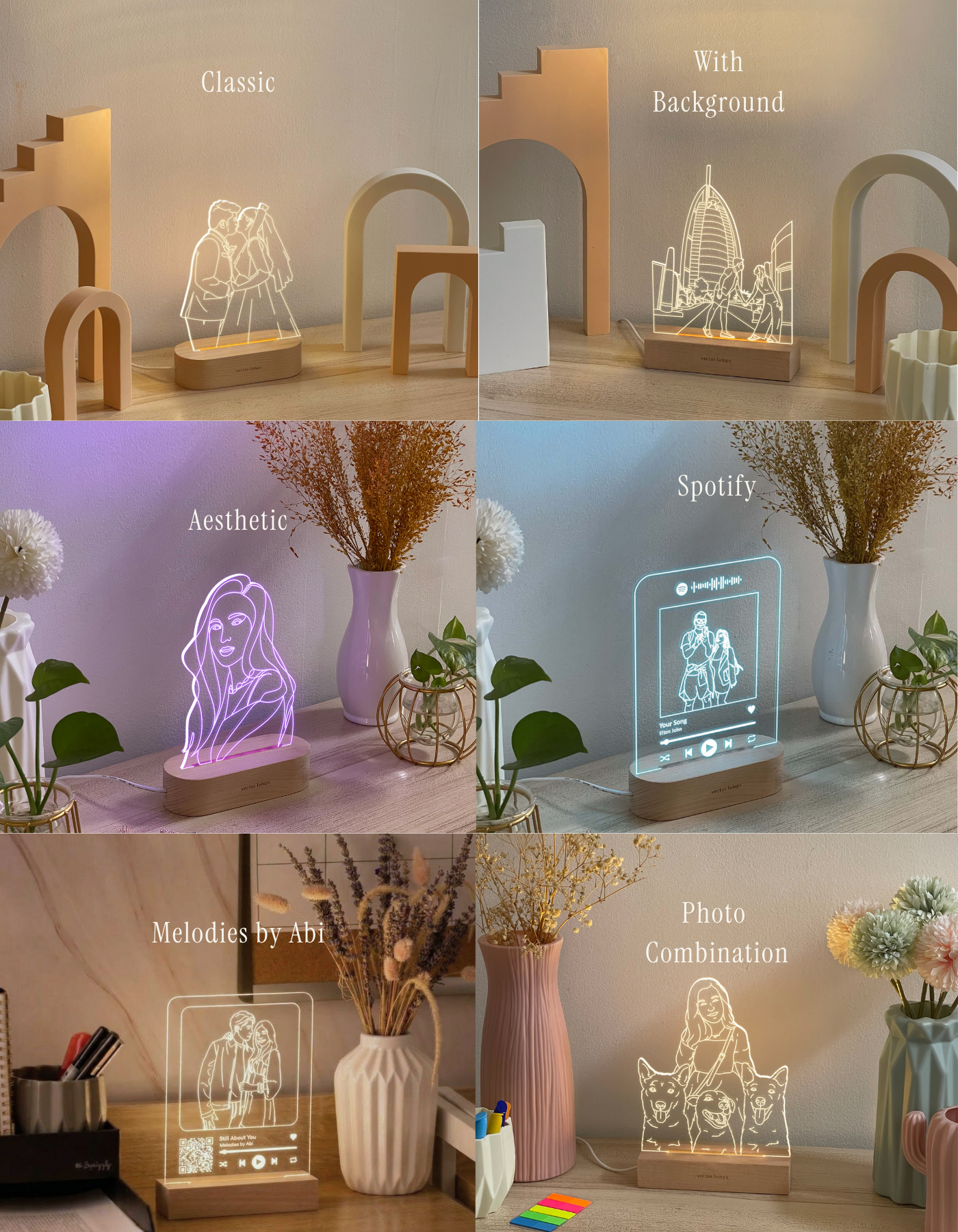 Oval Vector Lamp