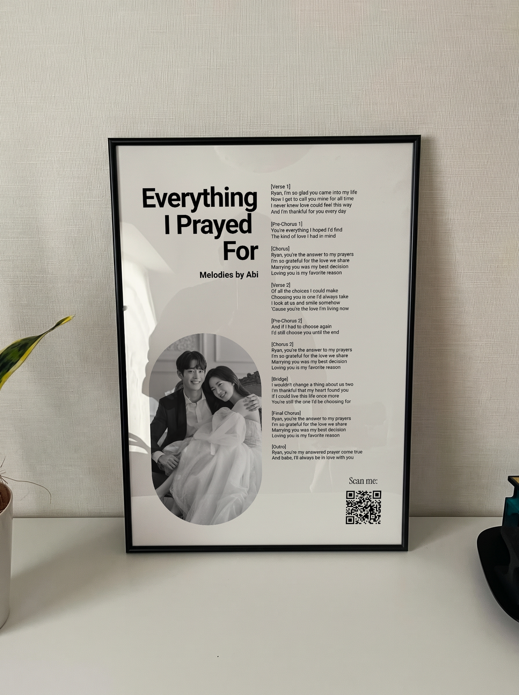 Lyric Frame