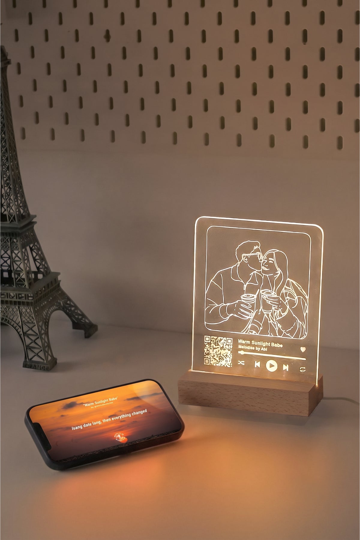 Vector Lamp with QR 1 (Base lamp)