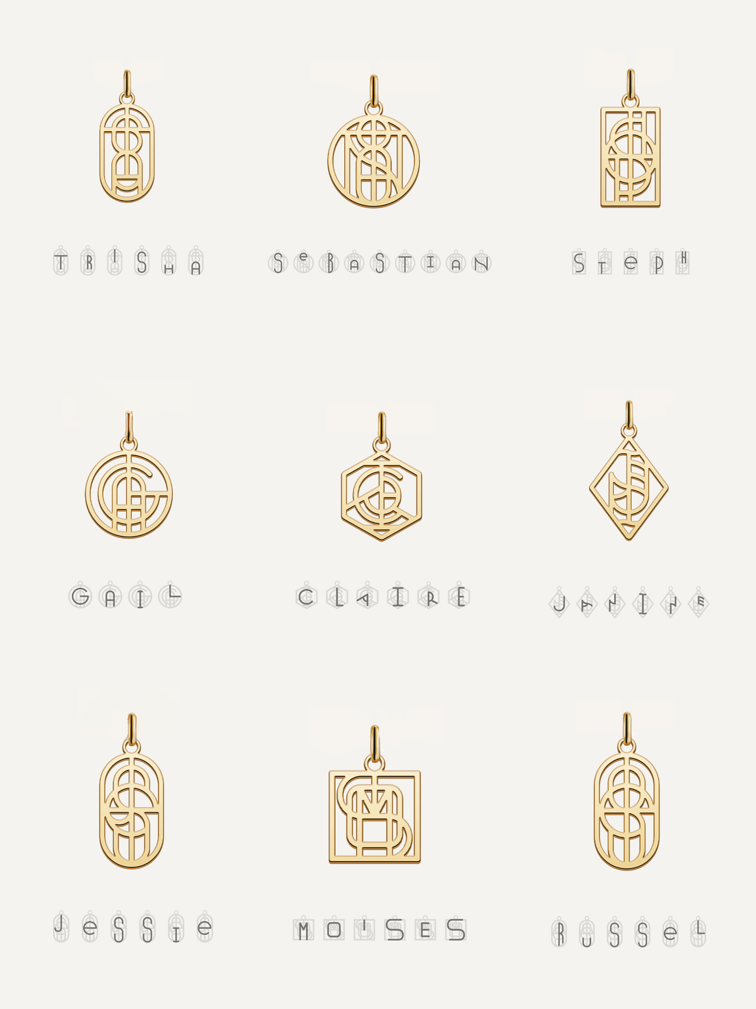 Monogram Necklace