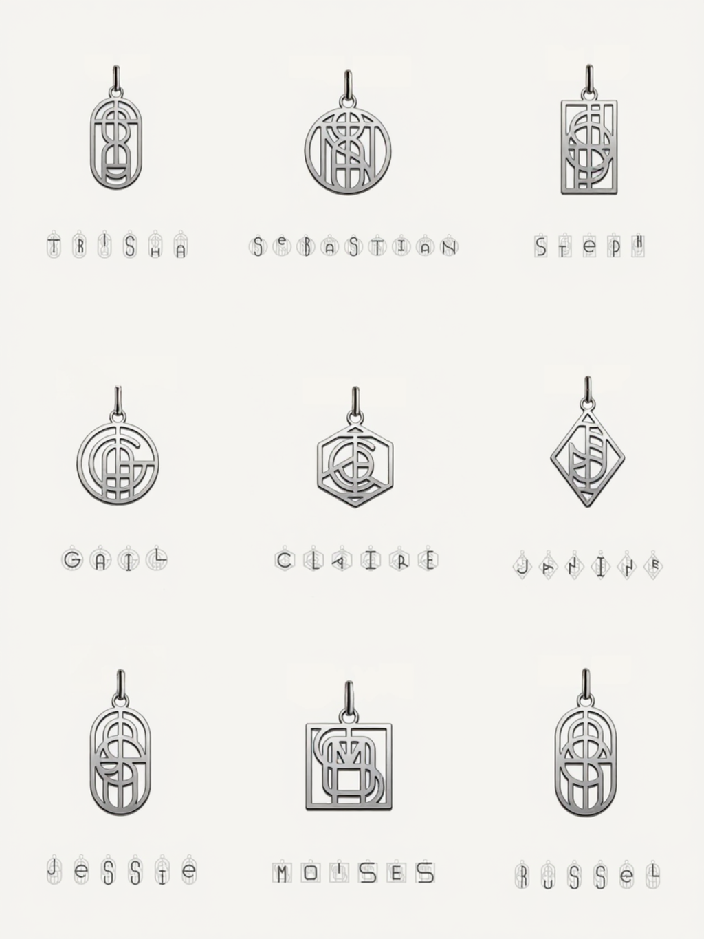 Monogram Necklace