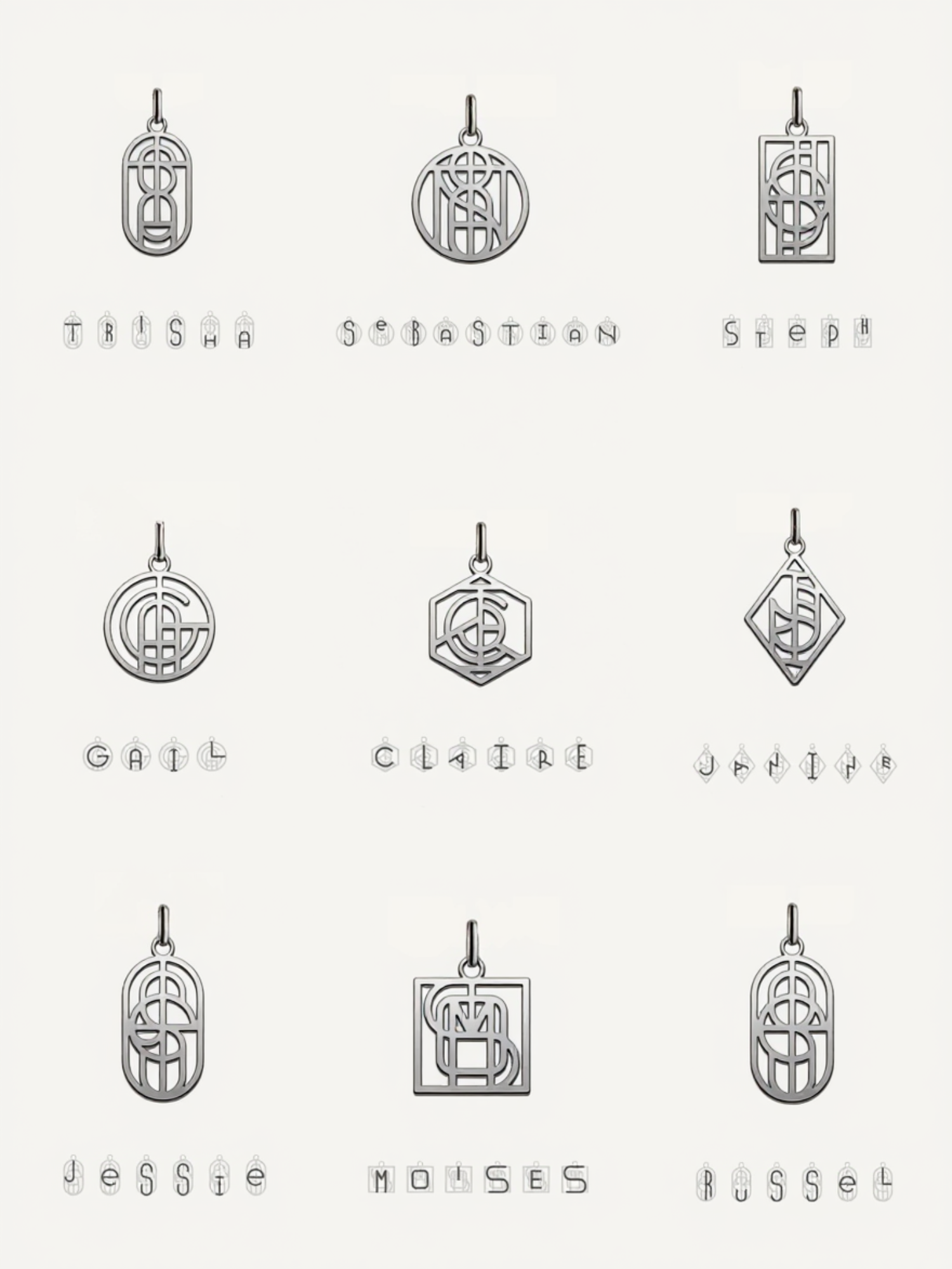 Monogram Necklace