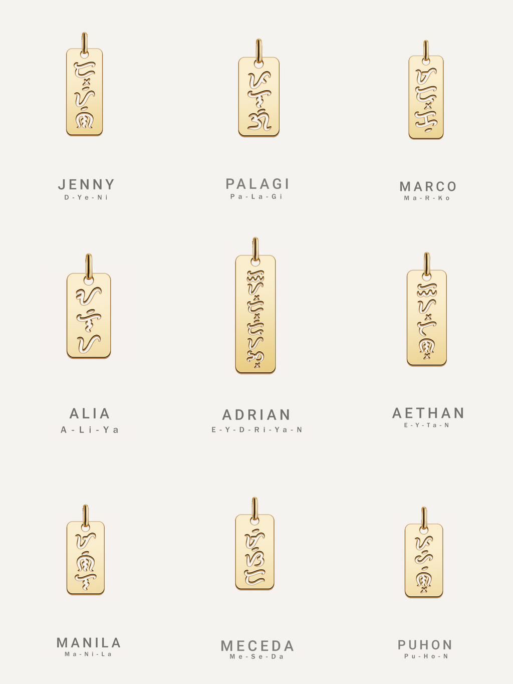 Baybayin Necklace