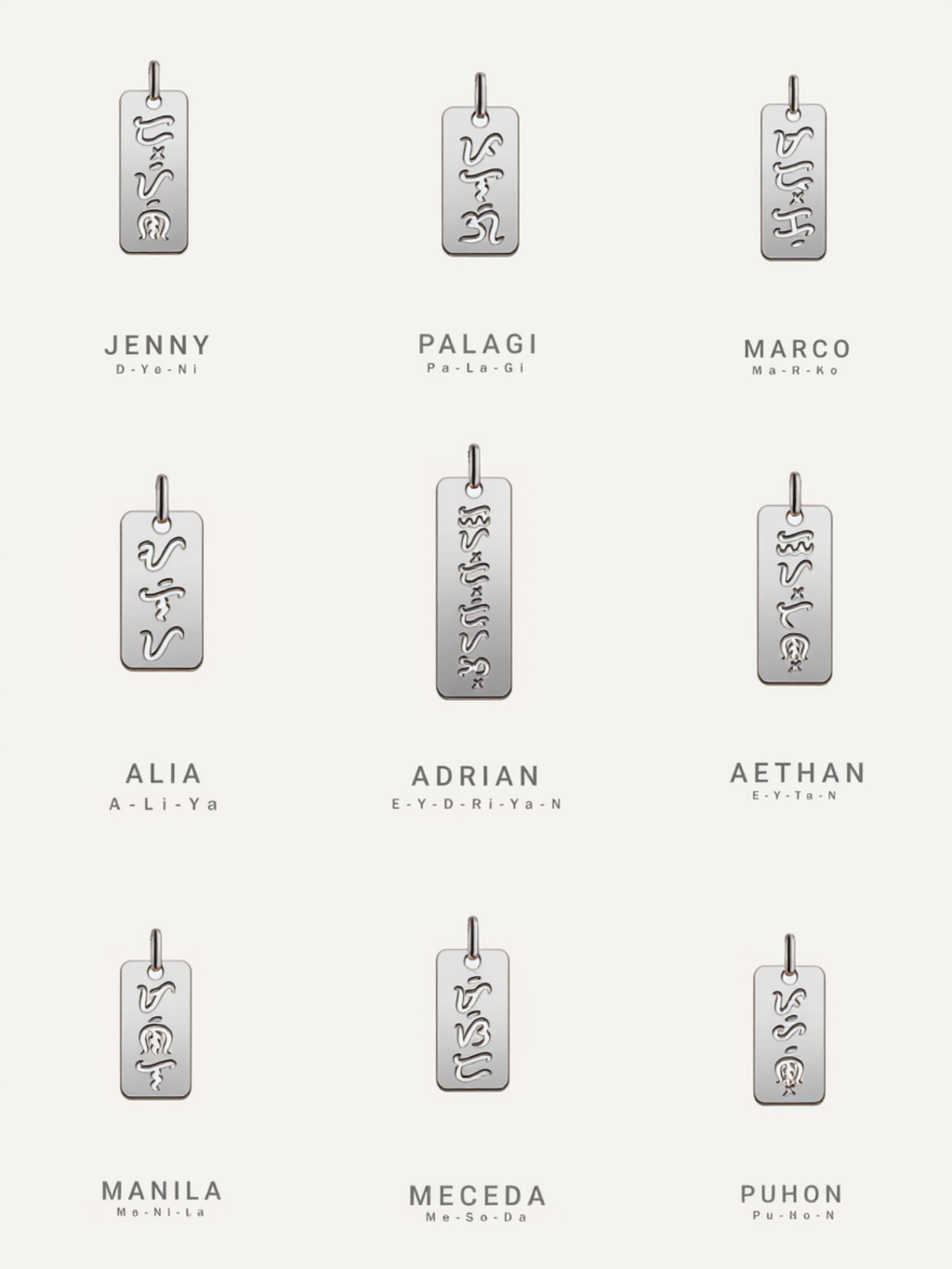 Baybayin Necklace