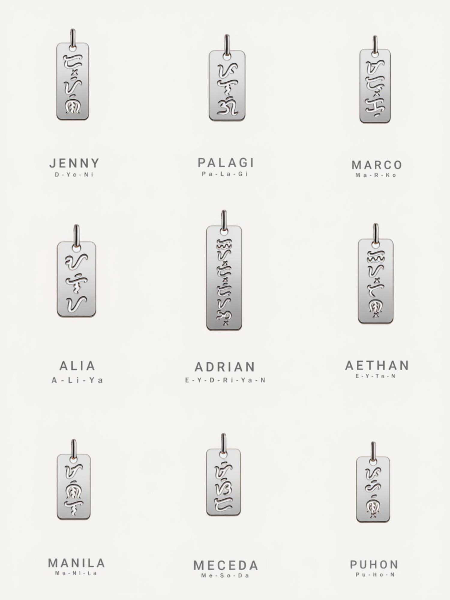 Baybayin Necklace
