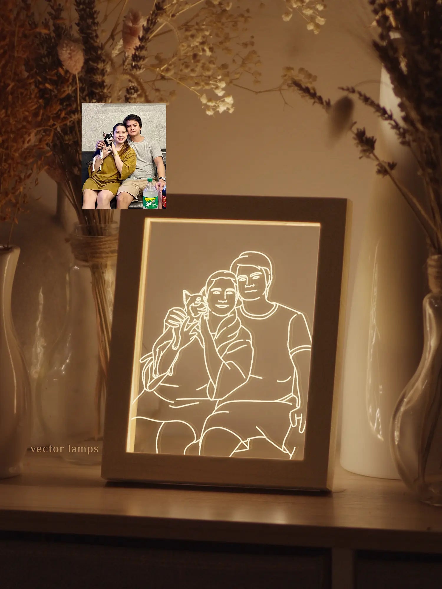 Frame Vector Lamp