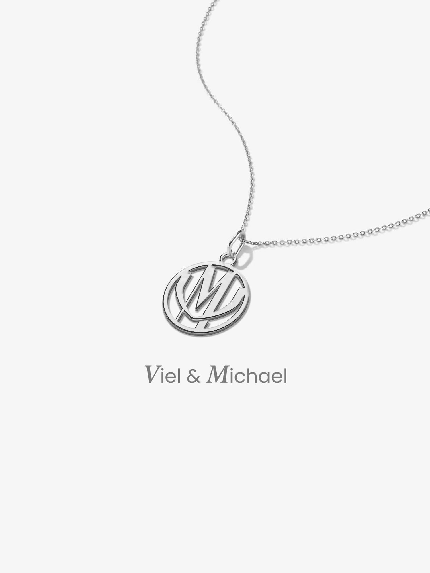 Entwine Initial Necklace