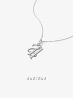 Entwine Signature: Two Initials Necklace